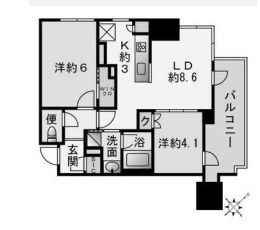 物件○○の間取り図
