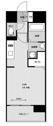 物件○○の間取り図