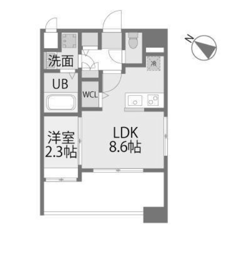 物件○○の間取り図