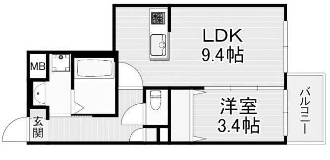 物件○○の間取り図