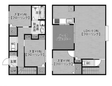 物件○○の間取り図