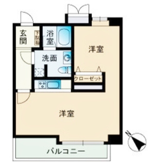 物件○○の間取り図