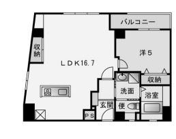 物件○○の間取り図