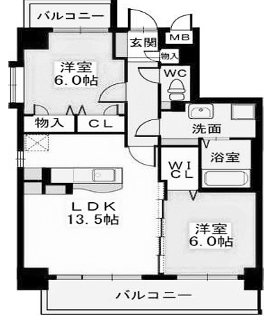 物件○○の間取り図