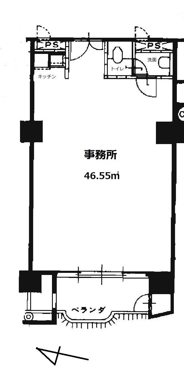 物件○○の間取り図