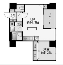 物件○○の間取り図