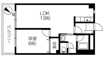 物件○○の間取り図