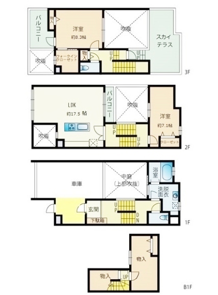 物件○○の間取り図