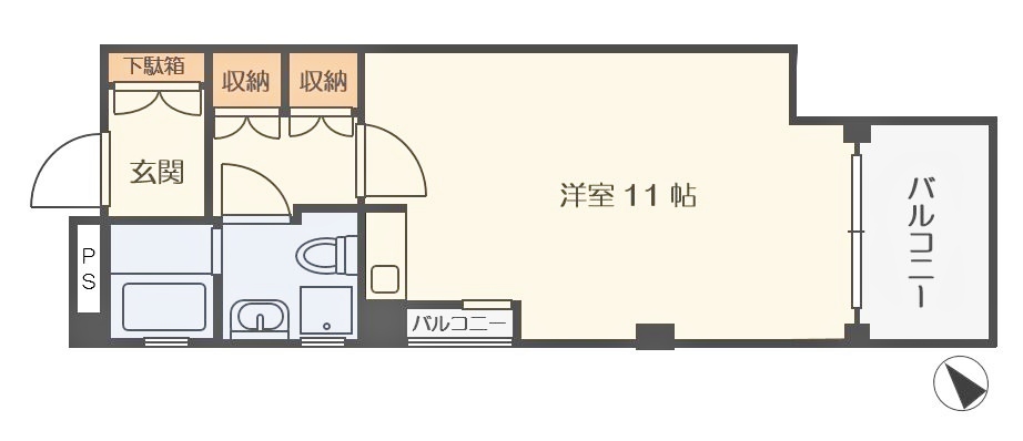 物件○○の間取り図