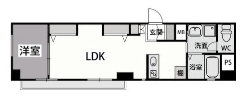 物件○○の間取り図
