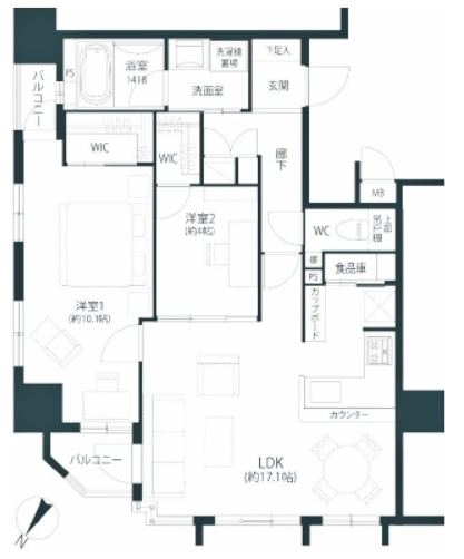 物件○○の間取り図
