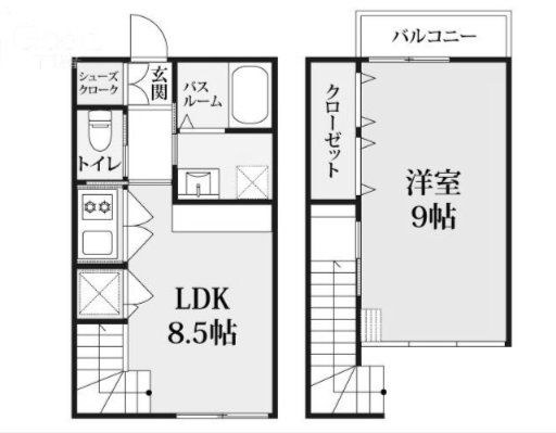 物件○○の間取り図