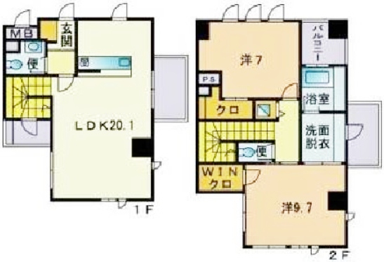 物件○○の間取り図
