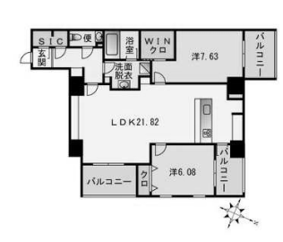 物件○○の間取り図