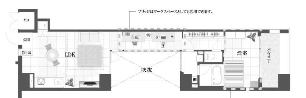 物件○○の間取り図