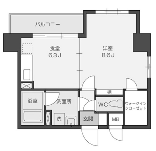 物件○○の間取り図