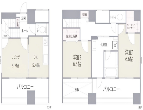 物件○○の間取り図