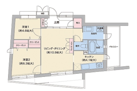物件○○の間取り図