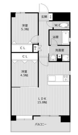 物件○○の間取り図