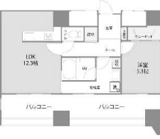 物件○○の間取り図
