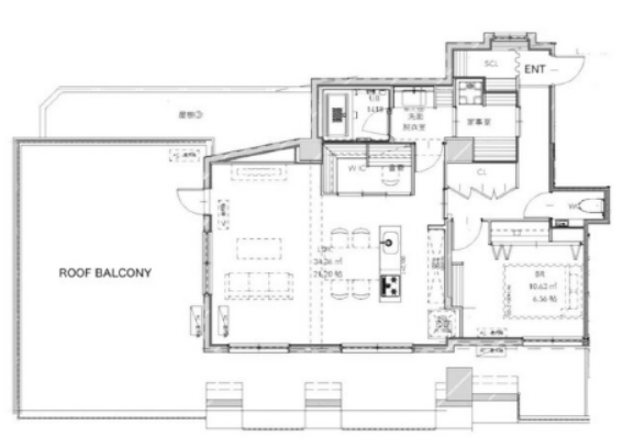 物件○○の間取り図
