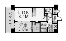 物件○○の間取り図