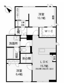 物件○○の間取り図