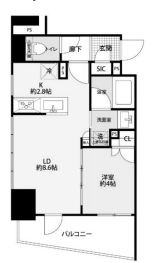 物件○○の間取り図