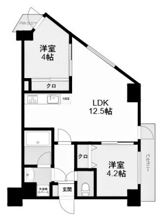 物件○○の間取り図