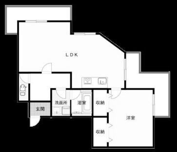 物件○○の間取り図