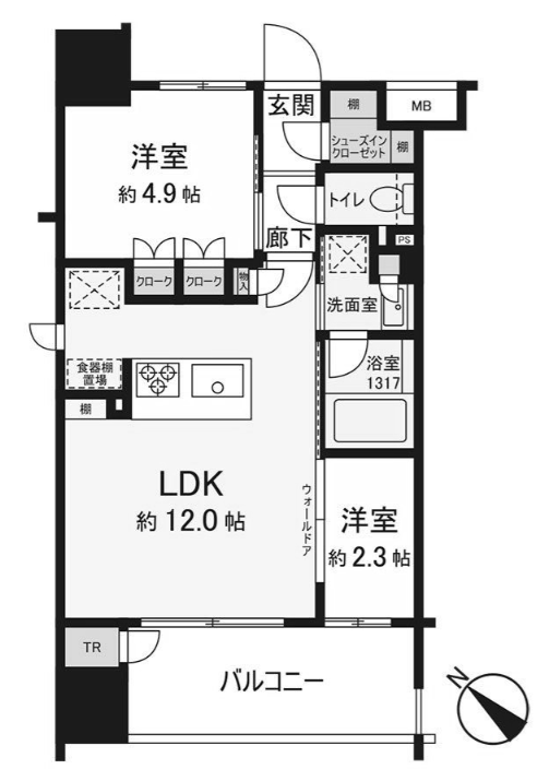 物件○○の間取り図