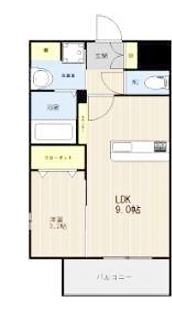物件○○の間取り図