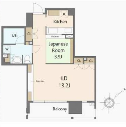 物件○○の間取り図