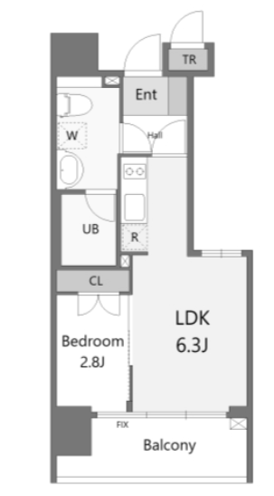 物件○○の間取り図