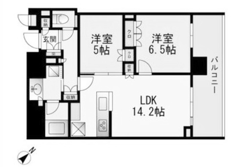 物件○○の間取り図