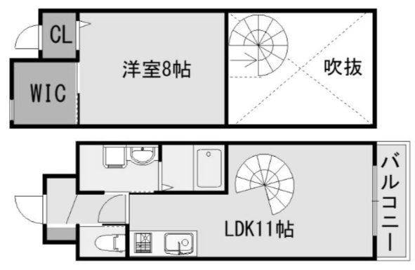 物件○○の間取り図
