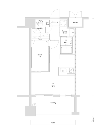 物件○○の間取り図