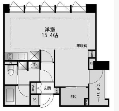 物件○○の間取り図
