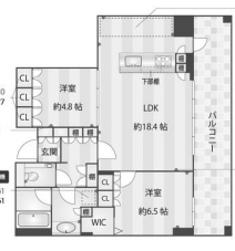 物件○○の間取り図