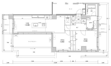 物件○○の間取り図