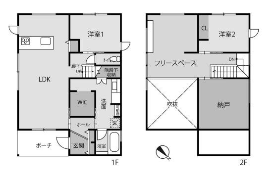 物件○○の間取り図