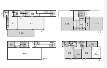 物件○○の間取り図