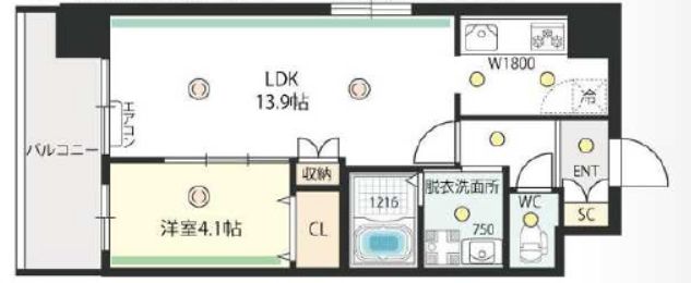 物件○○の間取り図