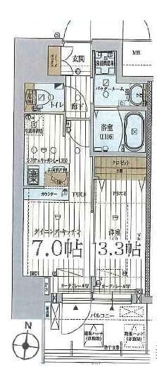 物件○○の間取り図