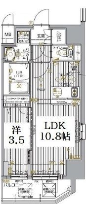 物件○○の間取り図