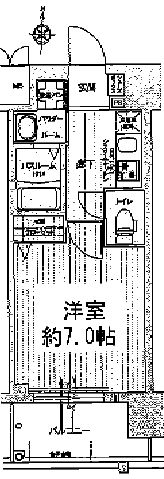 物件○○の間取り図