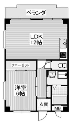 物件○○の間取り図