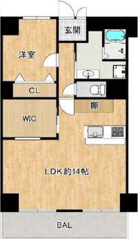 物件○○の間取り図