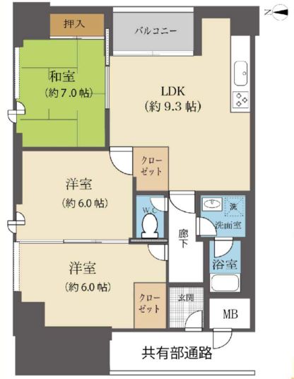 物件○○の間取り図