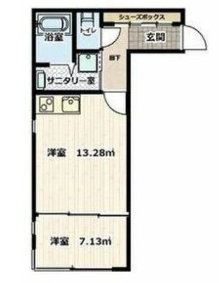 物件○○の間取り図